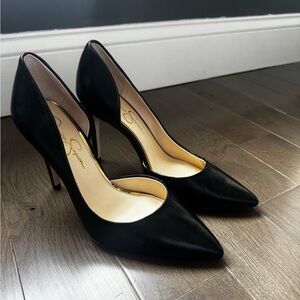 Jessica Simpson Elegant Black Heels